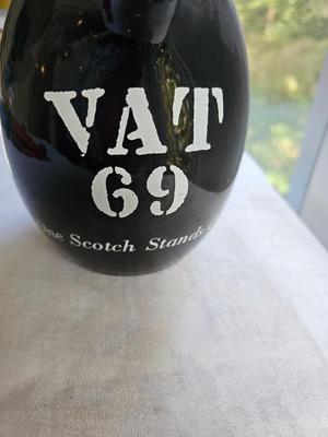 Vat 69 ceramic Pitcher