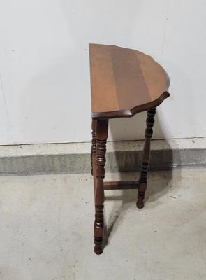 3 Leg Half Moon Table