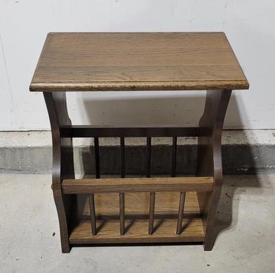 MCM Magazine Stand/End Table #2