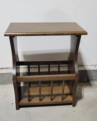 MCM Magazine Stand/End Table #2