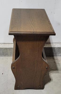MCM Magazine Stand/End Table #2