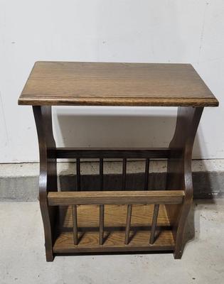 MCM Magazine Stand/End Table #2