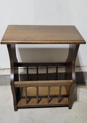 MCM Magazine Stand/End Table #2