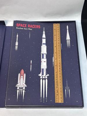 Space Racers 10 Model Make your Own Paper Rockets Unpunched