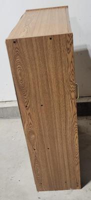 Oak Laminated DVD/CD Storage Cabinet
