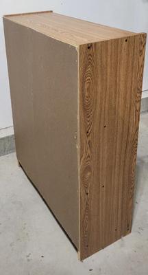 Oak Laminated DVD/CD Storage Cabinet