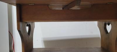 Wooden Miniature Drop Leaf Stand