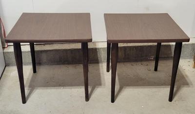 Pair of MCM Square Tables