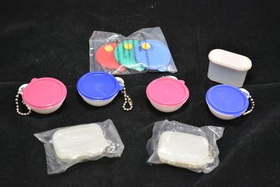 Lot of Miniature TUPPERWARE Containers/Magnets