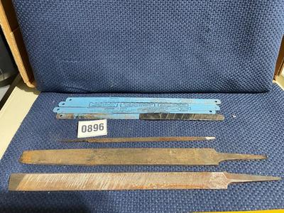 Hasp and saw blades