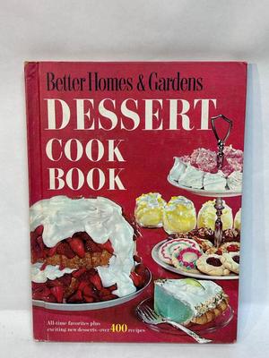 Vintage Better Homes & Gardens Dessert Cook Book 1968