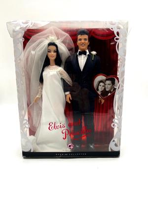 Elvis & Priscilla Barbie Collector Dolls