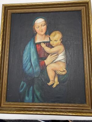 Madonna del Granduca  painted by Flavio Vittone