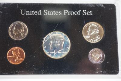 1964 UNITED STATES PROOF SET W/ KENNEDY HALF DOLLAR