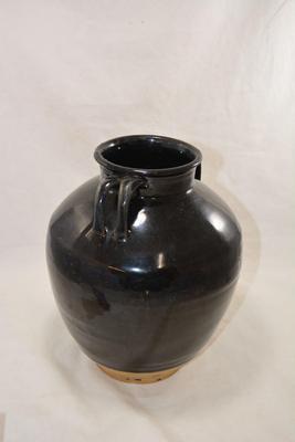Antique/Vintage Black Glaze Vase, China
