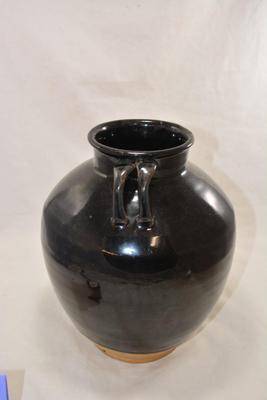 Antique/Vintage Black Glaze Vase, China