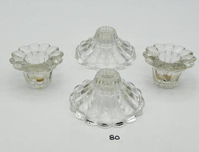 4 Pc Candle Holders