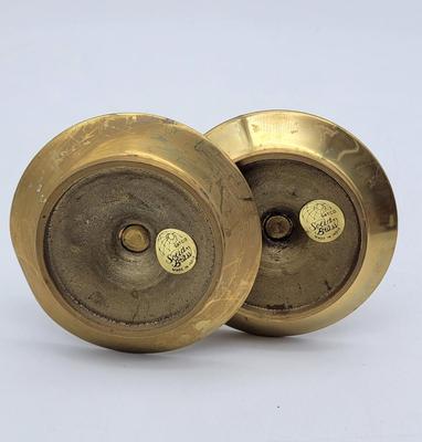 Solid Brass Candle Stick Holders