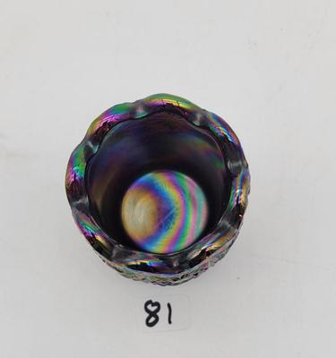 Vintage Fenton Carnival Glass Toothpick Holder