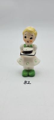 Vintage Ucagco Baking Girl Figurine