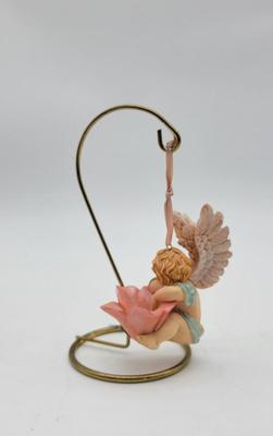 Cute Lotus Angel Figurine
