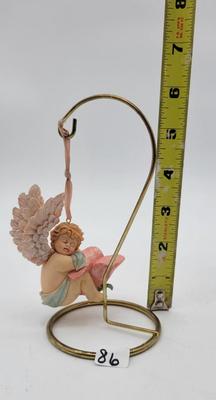 Cute Lotus Angel Figurine