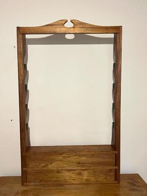 Wooden Gun/Fishing Pole  Holder