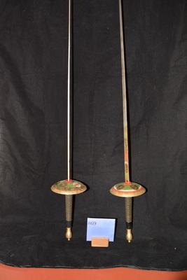 Pair of Vintage Decorative Fencing Foils 43x4