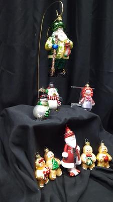 Assortment of Vintage Ornaments