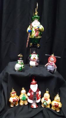 Assortment of Vintage Ornaments
