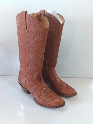 EL DORADO western boots Size 9M Lizard