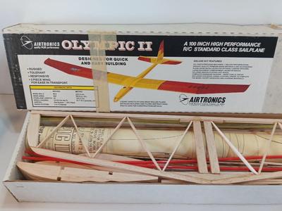 Vintage Airtronics Olympic II 100" Glider in box
