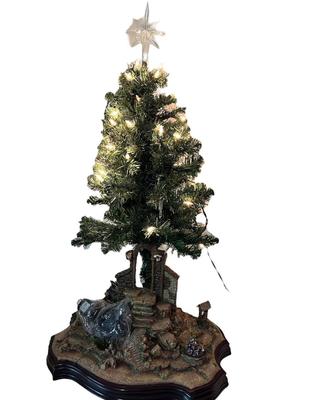 Hawthorne Village Light Musical Nativity Christmas Tree