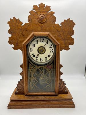 Aunt Maeâ€™s Antique Ingraham Co Clock from 1899 Read Details