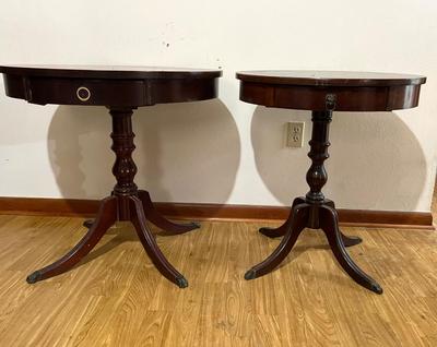 Two Pedestal Project Tables