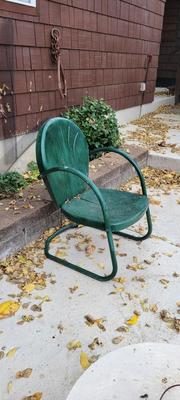Vintage Metal Patio Chair
