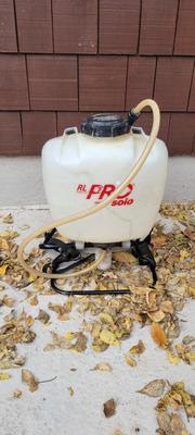RL Pro Solo Back Pack Sprayer
