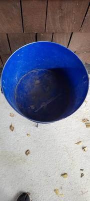 Burnetts Vodka Pail on Stand