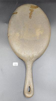 Cast Iron Oval Fry Pan Skillet
