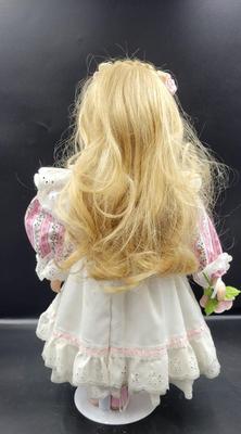 Flower Girl Porcelain Dool
