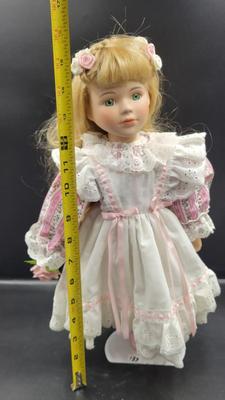 Flower Girl Porcelain Dool