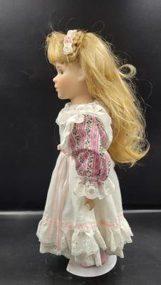 Flower Girl Porcelain Dool