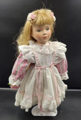 Flower Girl Porcelain Dool