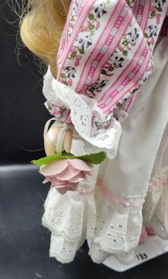 Flower Girl Porcelain Dool