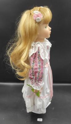 Brinn's Flower Girl  Porcelain Doll # 2