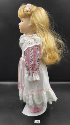 Brinn's Flower Girl  Porcelain Doll # 2