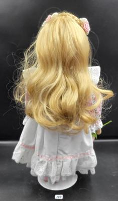 Brinn's Flower Girl  Porcelain Doll # 2