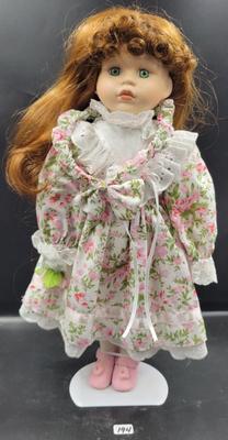 Brinn's Ginger Porcelain Doll