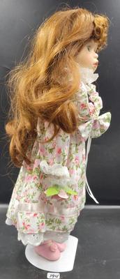 Brinn's Ginger Porcelain Doll