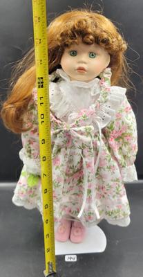 Brinn's Ginger Porcelain Doll